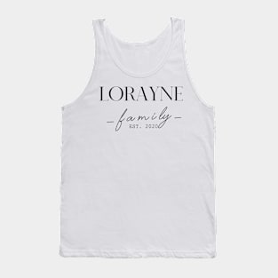 Lorayne Family EST. 2020, Surname, Lorayne Tank Top